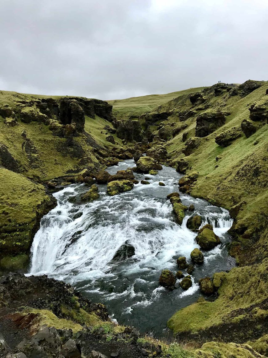 ісландія річка водоспад