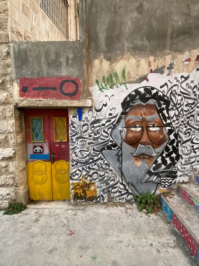 Графіті на стінах в Йорданії
