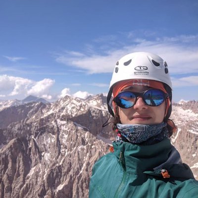 Mountain guide Andriy Korsak