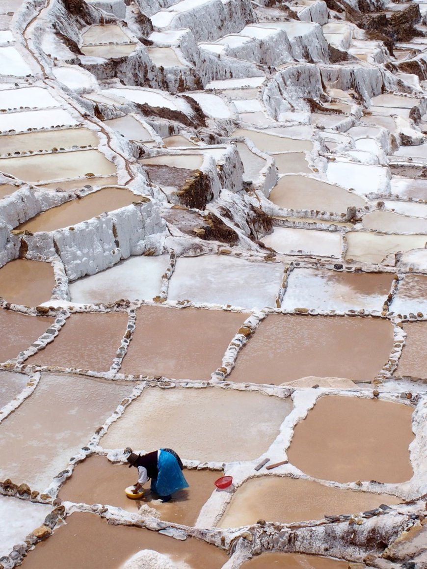добування солі в Перу