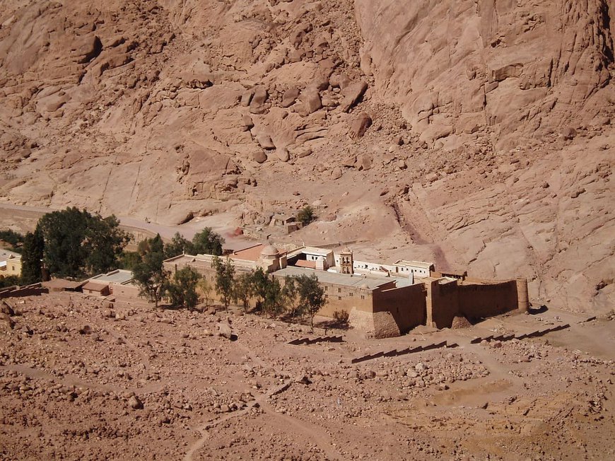 монастир єгипет