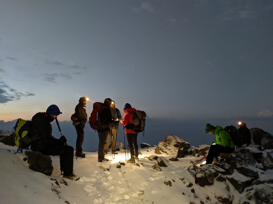 нічне сходження на гору